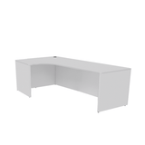 36" x 71" Extended Corner Bow Desk Shell