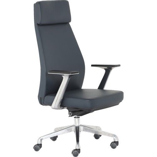 StyleWorks NYC Highback Executive Chair, Charcoal